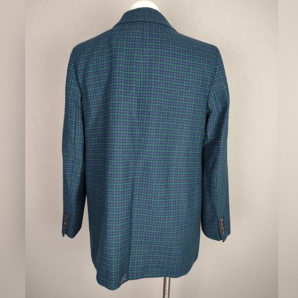 J. Crew Wool Blend Relaxed One Button Blazer in Serene Spruce Antique Size 14 - Picture 4 of 16